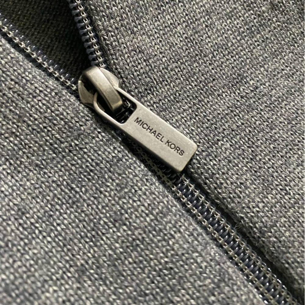 Michael Michael Kors Gray Cardigan Sweater - Picture 5 of 11